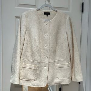 Talbots Ivory Blazer, size 16 wide petite